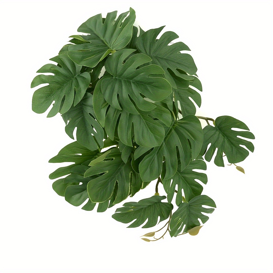 Monstera Adansonii - Piante Artificiali per Terrario, Piante Finte