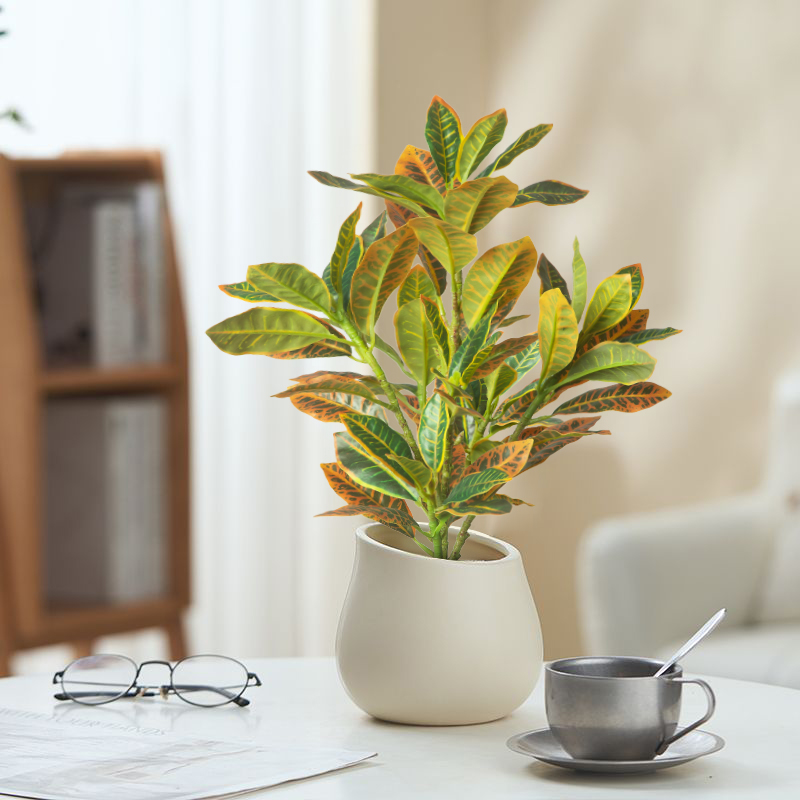 Ficus Lyrata Tree - 24-41 cm Piante Artificiali Falso Ficus
