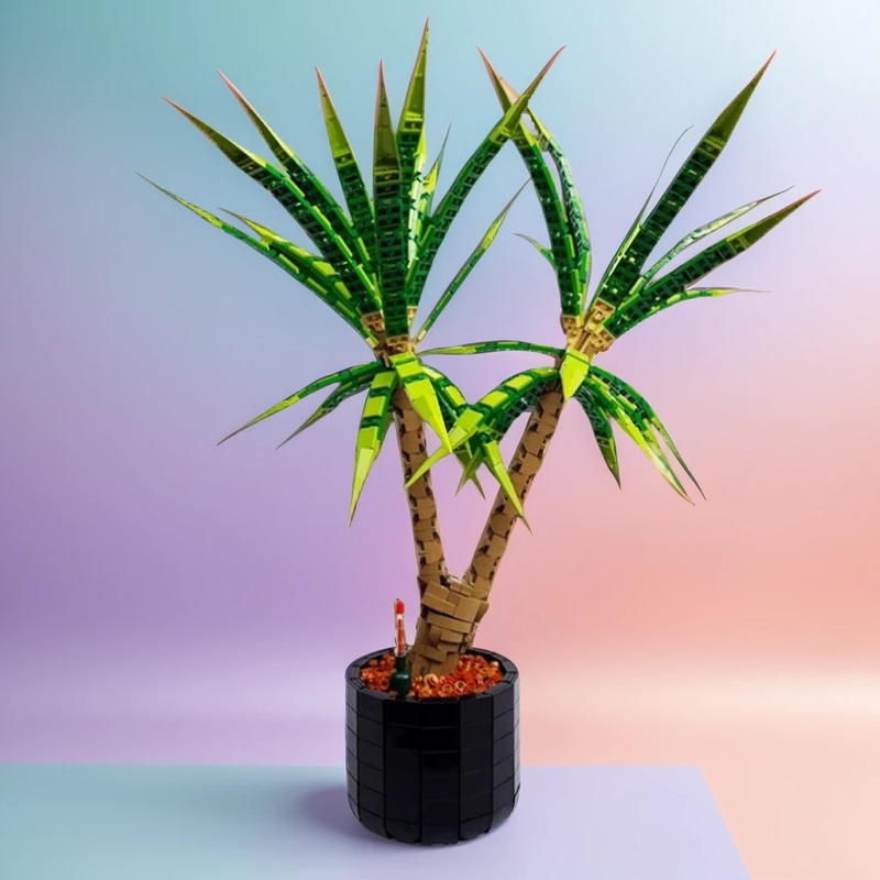 Dracaena Marginata - Set di Costruzioni Creative Avanzate MOC