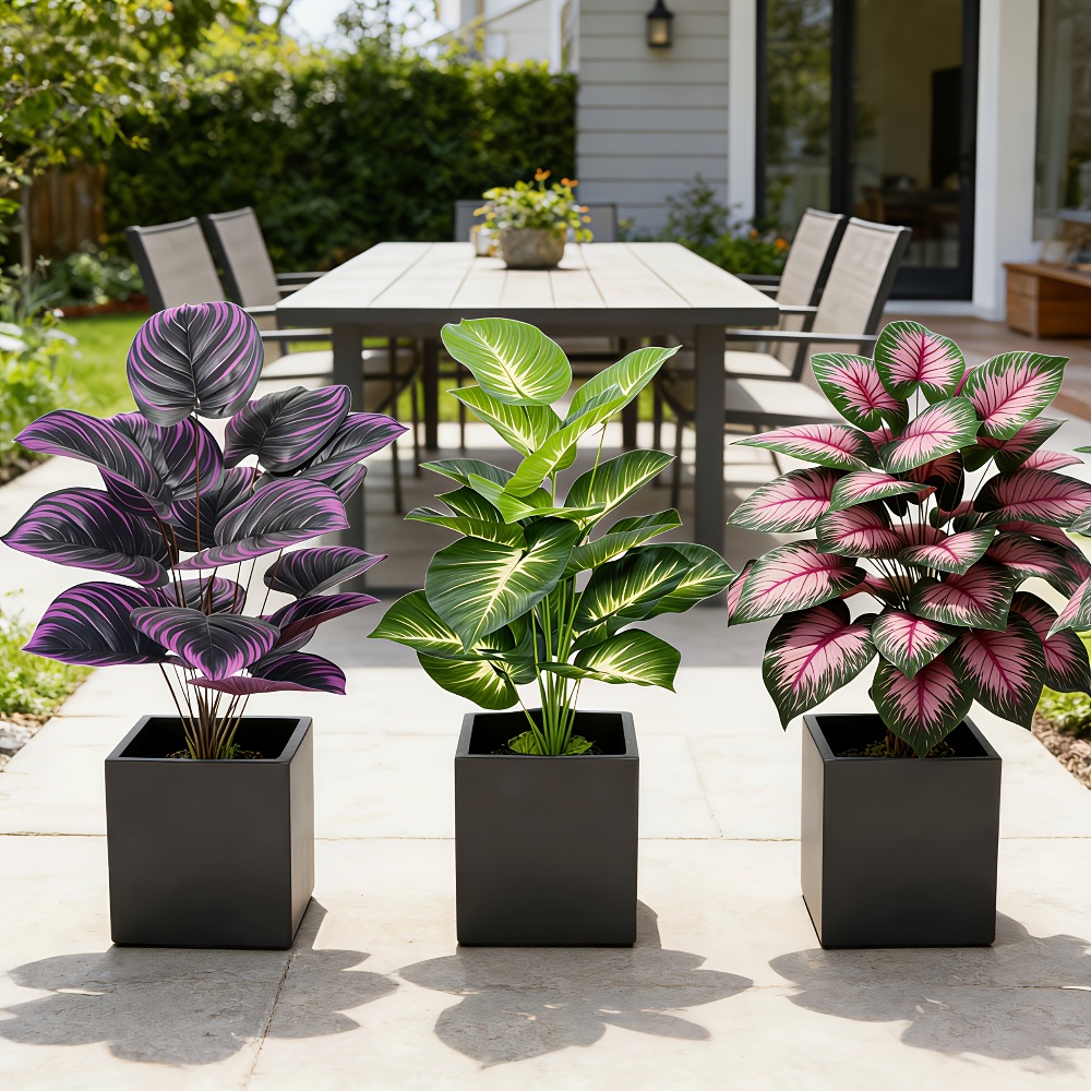 Set di 3 Piante Artificiali da - Ficus Lyrata Tree recensione e prezzo