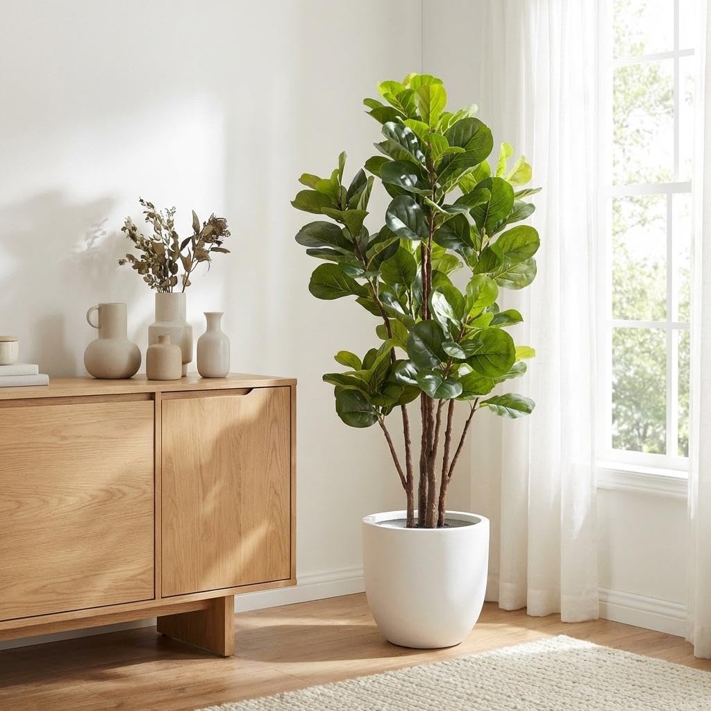 Ficus Lyrata Artificiale, Albe - Ficus Lyrata Tree recensione e prezzo