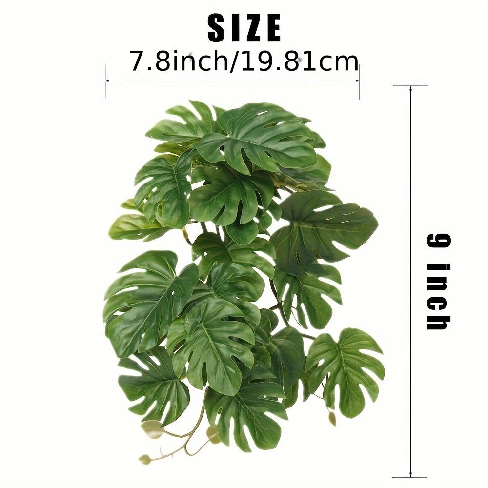 Piante Artificiali per Terrari - Monstera Adansonii recensione e prezzo