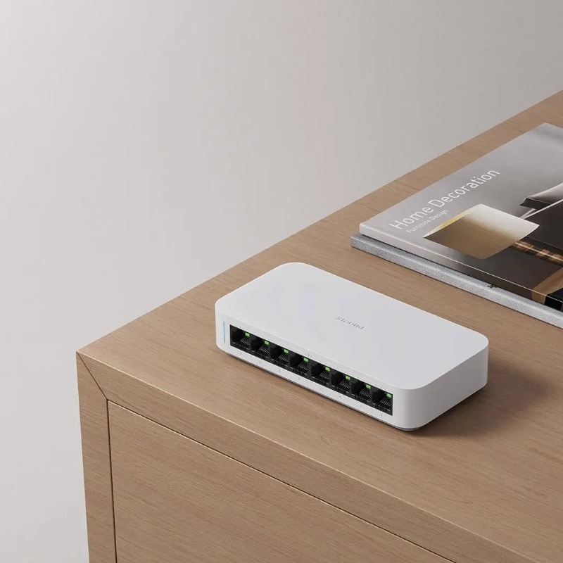 Xiaomi Mi 8 porte RJ45 Gigabit - Xiaomi Hub Mijia Hub recensione e prezzo