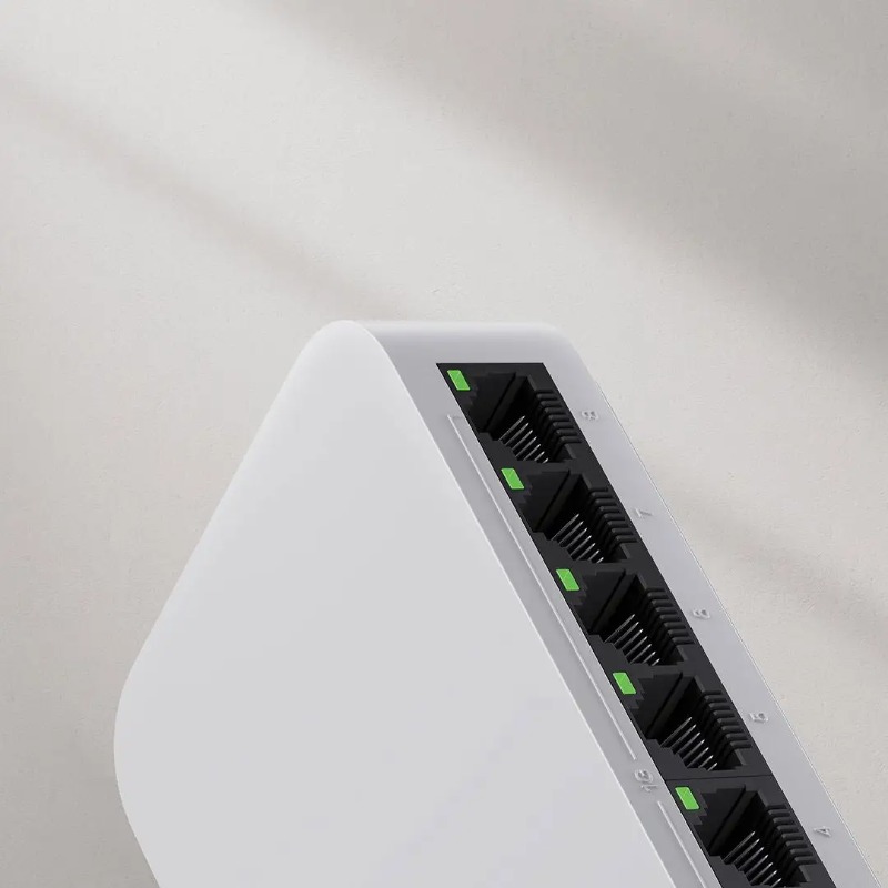 Xiaomi Mi 8 porte RJ45 Gigabit - Xiaomi Hub Mijia Hub recensione e prezzo